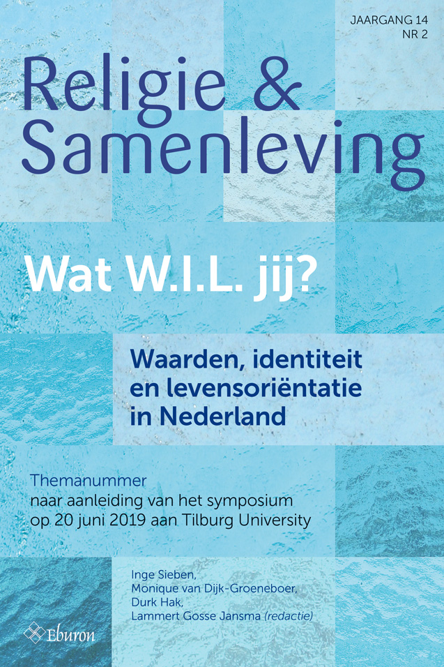 					Toon Vol 14 Nr 2 (2019): Wat W.I.L. jij? Waarden, identiteit en levensoriëntatie in Nederland
				